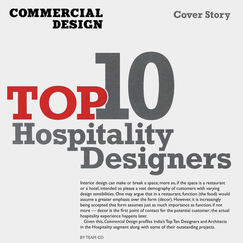 Top 10 Hospitality Designers